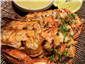 grilled Tiger prawns